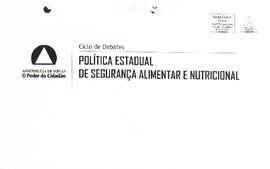 Política Estadual de Segurança Alimentar e Nutricional