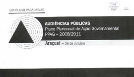 Elaboração do PPAG 2008-2011